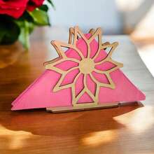 Napkin Holders - 寬花瓣的花 1006 - 查看 3