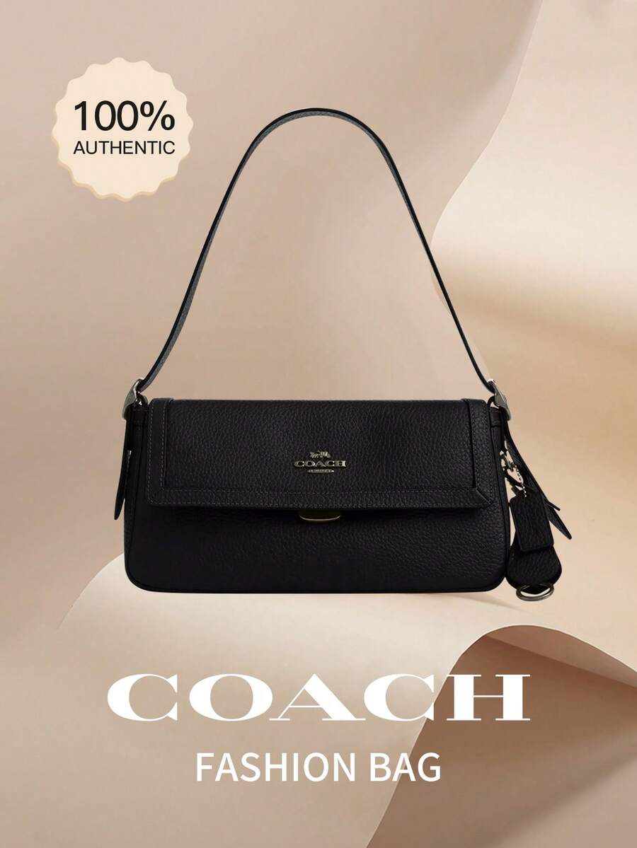 Etta 25 Shoulder Hobo Bag Small Satchel Purses With Chain Strap Flap Shoulder Bag Crossbody Bag For Women - Black - View 1