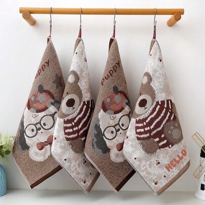 Khăn tắm Jacquard họa tiết hoạt hình Nhật Bản, siêu mềm, thấm hút tốt, 100% cotton, cỡ lớn, thích hợp làm quà tặng.