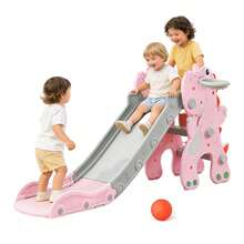 Kids Freestanding Slides - Pink - View 1