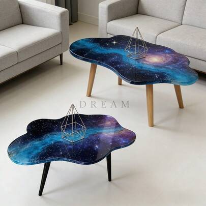 2pcs Cloud Shaped Epoxy Resin Silicone Mold, Large Irregular Cloud Tray Mold For DIY Resin Casting, Coffee Table, Cutting Board, Serving Tray, Home Decor, Art & Craft Making