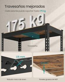 SONGMICS Utility Shelves - View 4