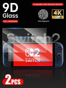 XINHONGYU Switch/Switch OLED/New Switch 2(2025)/Switch Lite Console Full Coverage Tempered Glass Screen Protector, Scratch Resistant And Shockproof - View 7