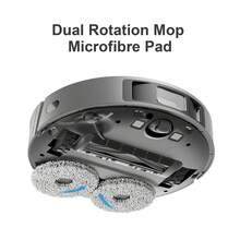 Bộ 12 miếng lau nhà cho máy hút bụi robot L40 Ultra/X40 Ultra/X50 Ultra/L50 Ultra/L10S Ultra/ L10s Pro Ultra Heat/L10S Ultra Gen2/L40S Ultra/X30 Ultra/L10 Ultra. Chất liệu: Sợi microfiber và chenille. - Xem 8