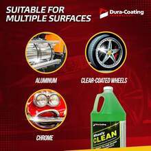 LG8K DURA-COATING TECHNOLOGY, Wheely Clean - Professional Wheel Cleaner |   Highly Effective, Aluminum, And-Coated Wheels |   1 Gallon Ready-To-Use Wheel And Cleaner Solution, Made In USA - 128 Fl Oz (Pack of 1) - 查看 7