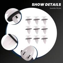 50Pcs Door Panel Clips With Seal Ring For E34 E36 E38 E39 E46 X5 M3 M5 Z3 - Multicolor - View 5