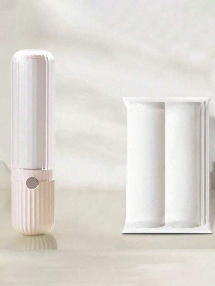Portable Mini Refillable Lint Roller - Strong Sticky Lint Brush For Clothes, Bedding, Pet Hair, Travel Size Fuzz Remover - Multicolor - View 1