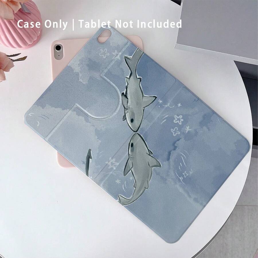 1 chiếc ốp bảo vệ máy tính bảng kiểu sách xoay 360° đa góc nhìn, tương thích với iPad Air 6/5/4 & 10 (10.9 inch) - Tương thích với iPad Pro 2024, Air M3/A16 2028 - Nhiều màu - Xem 1