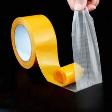 Cinta adhesiva de doble cara de alta resistencia 5000mm-5000mm/Rollo, adecuada para paredes, vidrio y metal, impermeable, adecuada para manualidades, uso interior y exterior, transparente, fuerte adhesión en telas, paneles de yeso y alfombras de madera, cinta multiusos esencial para el hogar - Multicolor - Ver 8