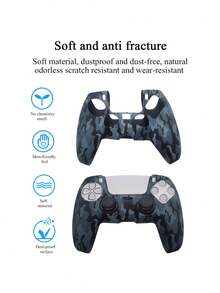 1 Bộ bọc tay cầm + 2 Nắp cần điều khiển chủ đề bóng đá, in chuyển nhiệt, chất liệu silicon, bảo vệ tay cầm chơi game, chống trượt, chống mồ hôi, chống bụi, chống trầy xước, phụ kiện chơi game, nâng cao trải nghiệm chơi game. - Xem 5