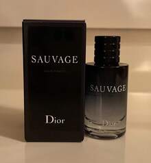 Dior Sauvage Eau De Toilette Mini For Men, 0.34 Oz / 10ml Splash Cologne - Citrus & Wood Fragrance With Bergamot & Amberwood - Travel Size - 水果&柑橘香調 - 查看 3