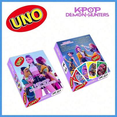 Hasbro Hàng hóa mới của nhóm nhạc nữ KpopDemonHunte, Thẻ bài trò chơi để bàn chất lượng cao.