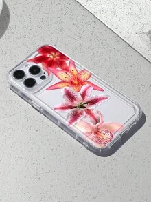 accesorios no incluidos funda transparente con diseño de flor de Ocean Design compatible con - Multicolor 4 - Ver 11