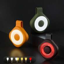 USB Rechargeable Collar Clip LED Light, Portable Outdoor Clip-On Torch With Hanging Hook, Hands-Free Safety Lamp For Camping Hiking Running Fishing - Magnetic Lamp - View 1