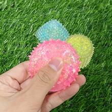 Super Cute 3D Maltose Geometric Cube Squeeze Ball Toy - Soft Squishy Sensory Educational Toy, Easter Party Outdoor Game Gift - 隨機款式(1PC) - 查看 7