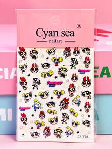 Hình dán 3D dễ thương, Quà tặng sáng tạo, Hình dán hoạt hình tự làm - Nhiều màu - Xem 8