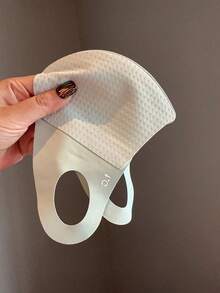 1pc Summer Sunscreen Mask, Ice Silk Eye Protection Mask, UV-Resistant Breathable Face Cover, Suitable For Daily Wear - A - View 5