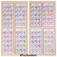 [2026 New] 3D Capsule Glitter Stickers, Transparent Capsule Shape, Cute Cartoon Style Design. Waterproof, Reusable, Repositionable, Self-Adhesive, Made Of High-Quality Resin Material. - Multiple Colors Available [Style/Packaging Random] - View 11