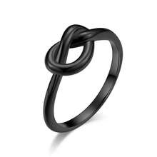1pc Luxury 304 Stainless Steel Knot Heart Shaped Ring, Unisex Midi/Knuckle Ring, Engagement/Proposal Ring - Ring - View 26