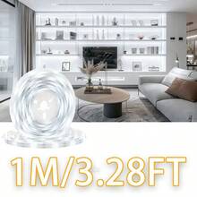 USB Powered LED Light Strip With Motion Sensor, Flexible USB Cable, Warm White/White Ambient Lighting For Bedroom, Kitchen, Wardrobe, Easy Installation, Suitable For Holiday Decoration - White - View 11