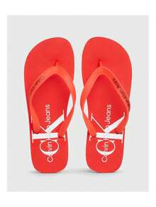Calvin Klein Men Athletic & Outdoor Sandals & Slides - 09Q-紅色 - 查看 3