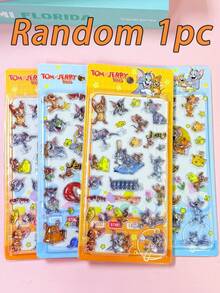 [Phổ biến] Nhãn dán 3D trong suốt chống thấm nước, thích hợp cho nhật ký, album ảnh, nhãn dán hoạt hình. - Nhiều màu - Xem 9