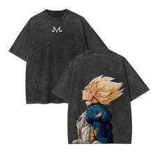 T-Shirt Blouse New Hot Selling Vintage Blouses Cute Top 100 Percent Cotton Shirts For Men Manfinity Men Graphic Tees Women Cross-Border European Size - 黑色d - 查看 1
