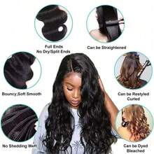 20 22 24 26 Inch Body Wave 12A Human Hair Bundles Unprocessed Brazilian Virgin Hair 4 Bundles Human Hair Extensions Quick Weave Natural Black - Natural Black - View 11