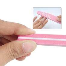 MyAoKuE-Up 10 Pcs Professional Crescent-Shaped Nail Files Set, Professional Double-Sided Scale Sanding Strips, Suitable For Minimalist Nail Art And Nail Salons, Sturdy And Durable, Essential Tools For Nail Art. - Multicolor - View 6