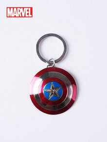 Monogram 1PC Officially Licensed Metal Keychain Shield Mask And Avengers Logo 3D Designs Bag Charm Daily Collectible Accessory Ideal Gifts For Fans - Multicolor 1 - View 13