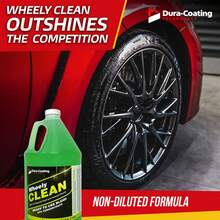 LG8K DURA-COATING TECHNOLOGY, Wheely Clean - Professional Wheel Cleaner |   Highly Effective, Aluminum, And-Coated Wheels |   1 Gallon Ready-To-Use Wheel And Cleaner Solution, Made In USA - 128 Fl Oz (Pack of 1) - 查看 6