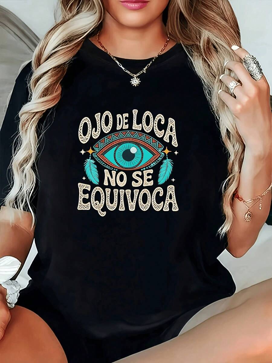 Women T-Shirts - Black - View 1