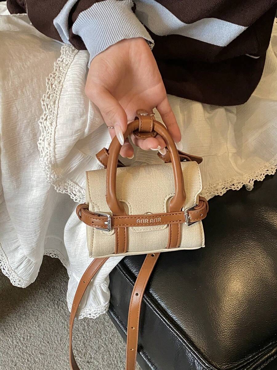 Bolso de hombro/bandolera de alta calidad, versátil, de nuevo diseño, minimalista, elegante y retro - Multicolor - Ver 1