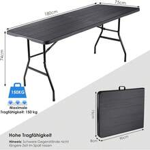 Outdoor Table - Dark Grey - View 3