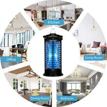 Electric Bug Zapper Indoor, 1000V High Powered Mosquito Zappers Killer, Fly Zapper Mosquito Trap, Mosquito Lamp Bulb, Insect Killer For Home Campin - 查看 8