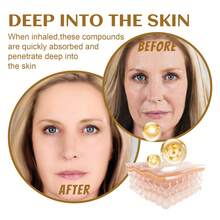 EELHOE 2024 大米爽肤水面霜 保湿滋养紧致美白提亮修护柔滑肌肤 女性精华面部护理 - 白飯 - 查看 6