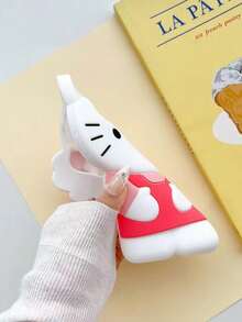 SANRIO Ốp lưng silicon hình mèo KT nơ 3D dễ thương - Tương thích với Apple 17/16 Pro Max, 15, 14, 13, 12, 11 - Hồng - Xem 3