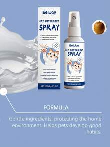 猫咪防抓喷雾，猫咪防护喷雾，有助于舒缓猫咪情绪，预防压力相关行为，保护家具免受抓挠，宠物猫咪镇静喷雾 - 120ml - 查看 5