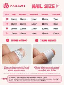 NAILROSY 波點法式黑白紅 10片杏仁形壓克力 3D雕花浮雕手工穿戴式假指甲 婚禮儀式新娘必備 純白裸色透明色 日常通勤 2026春季新品 專業款 - 彩色 - 查看 3