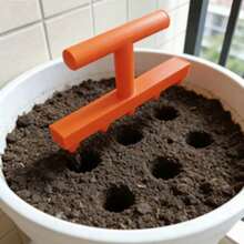 Dụng cụ đục lỗ gieo hạt trong vườn, dụng cụ đục lỗ gieo hạt rau và hoa tại nhà, dụng cụ đục lỗ gieo hạt chính xác cho vườn ban công, dụng cụ hỗ trợ làm vườn trồng cây con. - A - Xem 5