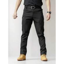 IX7 Waterproof And Windproof Military Tactical Trousers - Black - View 4