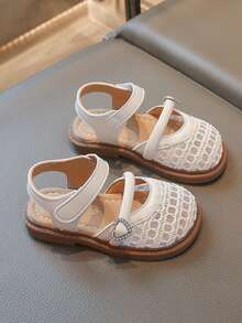 Children's Fashionable Minimalist Anti-Slip Soft Comfortable Sandals, Suitable For Spring And Summer - Beige - View 2