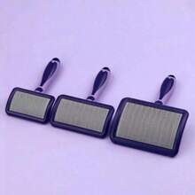 1-Piece Pet Grooming Kit - Needle Brush For Dogs, Removes Loose Fur And Shedding! - Purple - View 4