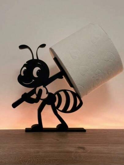 Hộp đựng khăn giấy hình chú cừu dễ thương, độc lập - Trang trí phòng tắm đáng yêu với đôi mắt hoạt hình, phụ kiện phòng tắm bằng nhựa, tiết kiệm không gian cho các gia đình châu Âu và Mỹ, không cần hộp đựng, trang trí phòng tắm, kiểu dáng sơn vẽ vui nhộn.