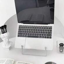 1pc Detachable Tablet Stand, Phone Holder, Desktop Book Display Rack, Recipe Holder, Portable Reading Stand, Multi-Functional Iron Rack, Suitable As Gift For Men And Women - Multicolor - View 4