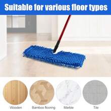 Mop Heads Replments For  Hard Floor 'N More Microfiber Flip Mop 2 Pack Dust Mop Replment Heads For Ocedar Flip Mop Reusable Refill Double-Sided Mop Head For O Cedar Mop - như hình - Xem 6