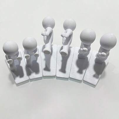 1 cái chặn cửa bằng cao su sáng tạo, được làm từ chất liệu cao su mềm, chống va chạm và không làm hư hại cửa. Có chức năng chắn gió và chống kẹp tay, không cần khoan lắp đặt, không làm hỏng tường. Thích hợp cho phòng ngủ, phòng khách, phòng tắm và các không gian khác, không chỉ giúp cố định cửa và ngăn cửa tự động đóng lại mà còn là vật trang trí nhà cửa dễ thương, một vật dụng gia đình thiết thực và trang trí.