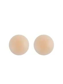 2/4/10 Pcs Ultra-Thin Silicone Nipple Patch, Reusable Adhesive Bra, Strapless Bra, Invisible And Seamless Breast Pad, Women's Underwear, Products For Preventing Protrusion And Exposure, Suitable For Business Travel, Travel, Vacation, Wedding Dresses, Formal Gowns, Swimsuits, And Dresses. - Multicolor - View 11