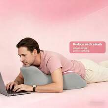 Cojín de espuma de memoria de 3ra generación mejorado y multifuncional, cómodo. Cojín en cuña de espuma de memoria para parejas, cojín de asiento para parejas, cojín de respaldo multifuncional para parejas, cojín para nalgas bajas, espuma de memoria 3D, almohada multifuncional para dormir boca abajo, almohadilla de apoyo ergonómico para las nalgas. Este es un cojín de relajación multifuncional y portátil adecuado para el hogar, la oficina, el yoga, el descanso diario, la lectura y ver películas, con excelente calidad y diseño desmontable. - Multicolor - Ver 12