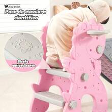 Kids Freestanding Slides - Pink - View 6